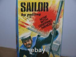 Original Vintage Action Man Gi Joe Team Geyperman Sailor Figure Boxed