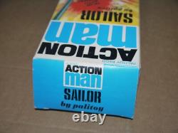 Original Vintage Action Man Gi Joe Team Geyperman Sailor Figure Boxed
