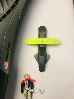 PHANTOM X-19 Stealth Fighter 1988 GI Joe Near Complete + Pilot Ghost Rider