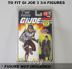 Pack of 50 Protective Cases For GI Joe 3 3/4 Inch MOC Figures AFTSWDLX