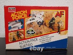 Palitoy Action Force (GI Joe) Action Pack C. L. A. W. + 3 figures Boxed RARE