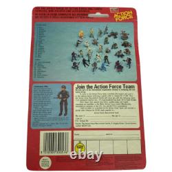 Palitoy Action Force GI Joe Cobra Commander MOC and with display case