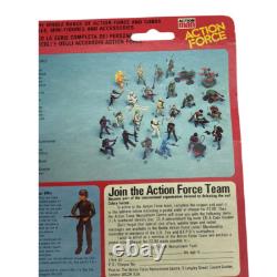 Palitoy Action Force GI Joe Cobra Commander MOC and with display case