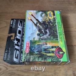 RARE GI Joe PURSUIT OF COBRA JUNGLE TERROR TWIN BATTLE GUN w EXCL RANGE VIPER