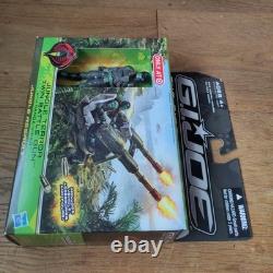 RARE GI Joe PURSUIT OF COBRA JUNGLE TERROR TWIN BATTLE GUN w EXCL RANGE VIPER