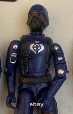 RARE Gi Joe Mickey Mouse BM Cobra Troopers. Super Rare Black Variant