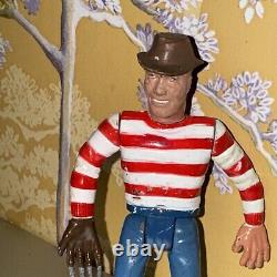 RARE Sharp Hand Joe Action Figure Toy Unofficial Freddy Krueger Sungold Bootleg