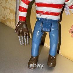 RARE Sharp Hand Joe Action Figure Toy Unofficial Freddy Krueger Sungold Bootleg