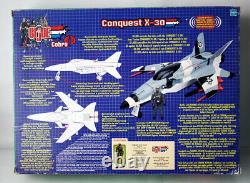 Rare 2002 G. I. Joe Vs Cobra Conquest X-30 Sound Attack Plane Hasbro New Sealed