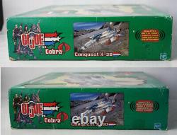 Rare 2002 G. I. Joe Vs Cobra Conquest X-30 Sound Attack Plane Hasbro New Sealed