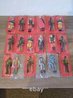 Rare 80's Vintage Collection of G I Joe Cobra Action Figures Original Packaging