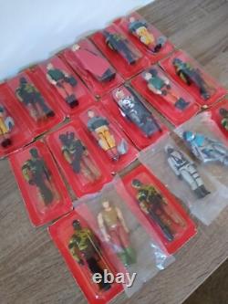 Rare 80's Vintage Collection of G I Joe Cobra Action Figures Original Packaging