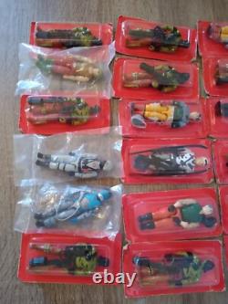 Rare 80's Vintage Collection of G I Joe Cobra Action Figures Original Packaging