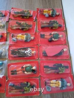 Rare 80's Vintage Collection of G I Joe Cobra Action Figures Original Packaging