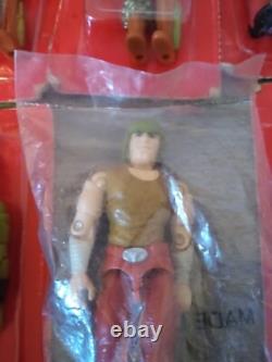 Rare 80's Vintage Collection of G I Joe Cobra Action Figures Original Packaging