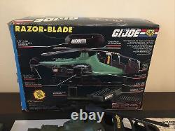 Rare GI Joe Razor-Blade Boxed Set with Figures (see Description)