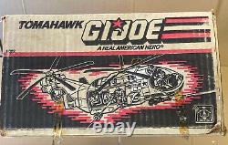 Rare New in box G. I. JOE TOMAHAWK With Lift Ticket Vintage 1986 opened Box