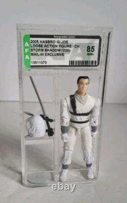 Rare Vintage GI JOE Storm Shadow v20 2005 Mail Away Special 3.75 Graded 85