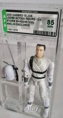 Rare Vintage GI JOE Storm Shadow v20 2005 Mail Away Special 3.75 Graded 85