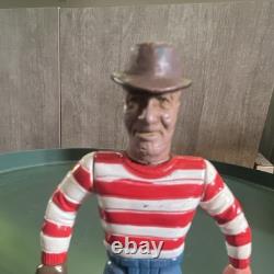 Rare Vintage Sharp Hand Joe figure Sungold Monster Freddy Krueger Bootleg toy
