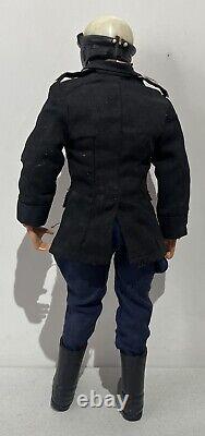 SCARCE VINTAGE FRENCH ACTION JOE/ACTION MAN GENDARMERIE OFFICER with MOTORBIKE