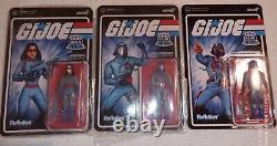 SDCC 2022 Reaction GI Joe Glow Patrol Full Set, by Super7