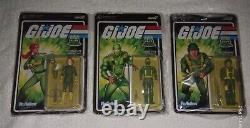 SDCC 2022 Reaction GI Joe Glow Patrol Full Set, by Super7