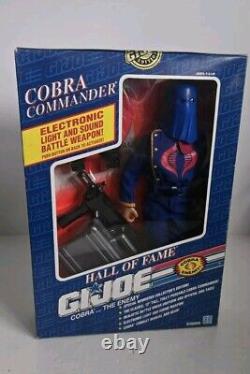 Sealed 1991 Hasbro G. I. Joe Hall of Fame Action Figure in Box Cobra Commander