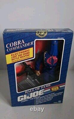 Sealed 1991 Hasbro G. I. Joe Hall of Fame Action Figure in Box Cobra Commander