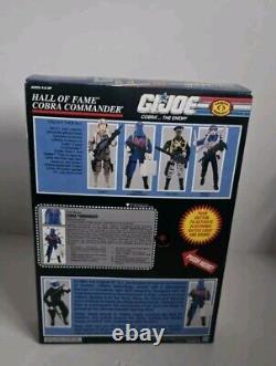 Sealed 1991 Hasbro G. I. Joe Hall of Fame Action Figure in Box Cobra Commander