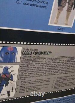 Sealed 1991 Hasbro G. I. Joe Hall of Fame Action Figure in Box Cobra Commander