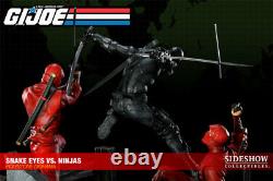 Sideshow G. I. Joe Snake Eyes Vs. Red Ninjas Polystone Diorama Exclusive Statue