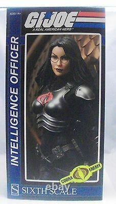 Sideshow Gi Joe Cobra Assassin Baroness Inteligence Officer 1/6 Scale Figure New