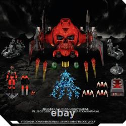 Skeletron Red Shadows ROBOSKULL MKII with 4 BLOOD WOLF BNIB GI Joe Action Force