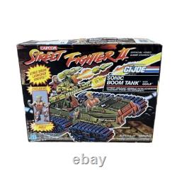 Sonic Boom Tank With Guile 1993 Hasbro GI Joe Street Fighter