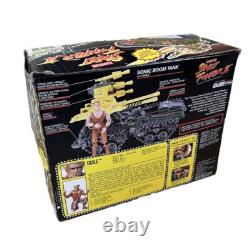 Sonic Boom Tank With Guile 1993 Hasbro GI Joe Street Fighter