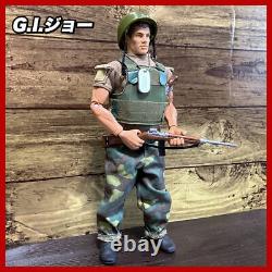 Super rare! G. I. Joe G. I. JOE Vintage 12 inch Action Figure Military Combat Camo