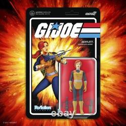 Super7 G. I. Joe Scarlett 9.52Cm G. I. Joe Action Figure With Accessories, Class