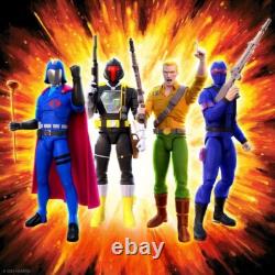 Super7 GI JOE Wave 1 Ultimate SET OF 4 Action Figures (G. I. JOE)