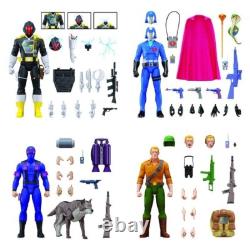 Super7 GI JOE Wave 1 Ultimate SET OF 4 Action Figures (G. I. JOE)