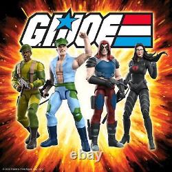 Super7 ULTIMATES! G. I. Joe Baroness in Black Suit 7 G. I. Joe Action Figure wi