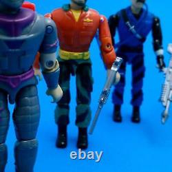 THE CORPS? Bundle of 7 Figures accessories? Vintage Action Force Lanard gi joe