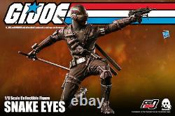 THREEZERO GI JOE SNAKE EYES Box Figure1/6 ACTION FIGURE TOYS