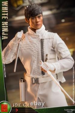TWTOYS G. I. Joe Storm Shadow White Ninja 1/12 Scale Action Figure 6in TW2141