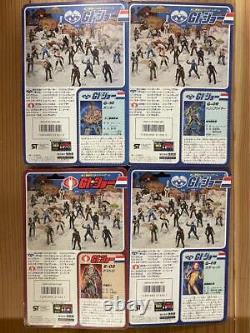 Takara Gi Joe Set Of 4 Action Figures, Rare, Stored Indoors, Good Condition