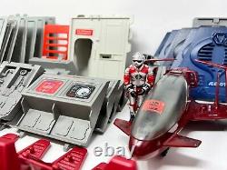 Terror Drome with BOX Firebat 3 BLUEPRINTS 100% COMPLETE GI Joe 1986 Hasbro