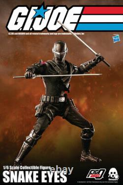 ThreeZero G. I. Joe Snake Eyes 16 Scale Figure