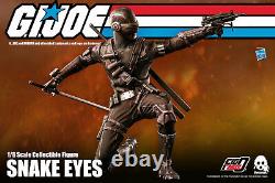 ThreeZero G. I. Joe Snake Eyes 16 Scale Figure