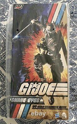 ThreeZero G. I. Joe Snake Eyes 16 Scale Figure MISB