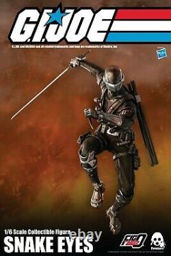 ThreeZero x Hasbro 3Z0215 GI JOE Snake Eyes 1/6 Action Figure